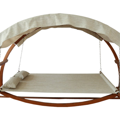 Leisure Season SBWC402 Swing Bed with Canopy